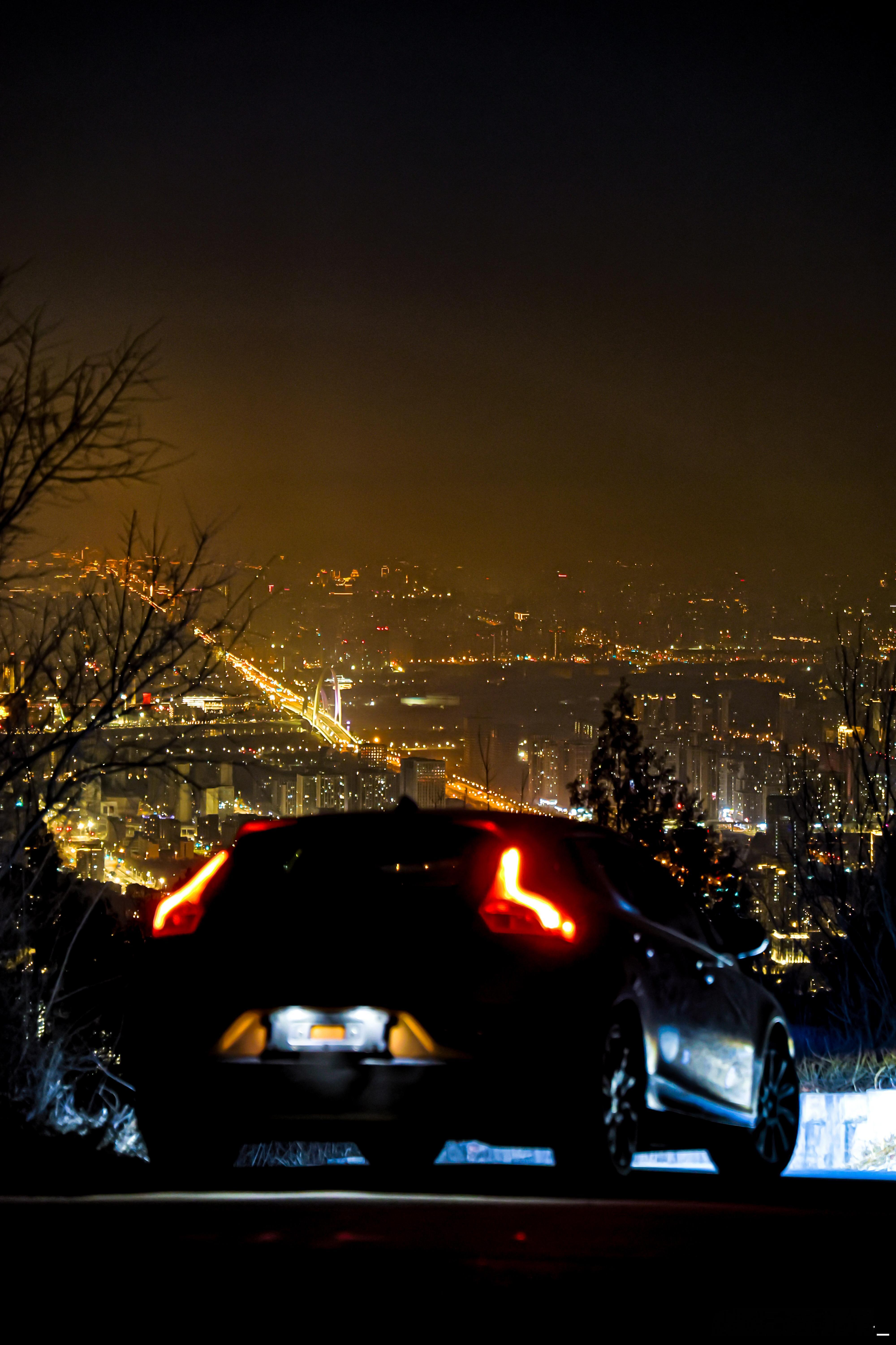 还是夜晚的山里舒坦汽车汽车我与汽车的日常解压