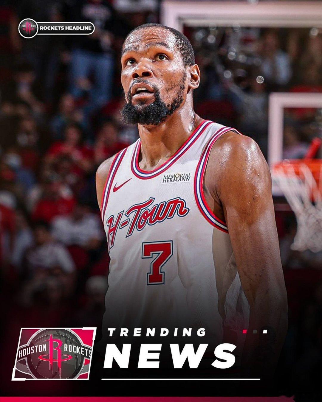 杜兰特（左脚踝扭伤）在主场首战的G3被列为出战成疑。杜兰特休斯顿火箭