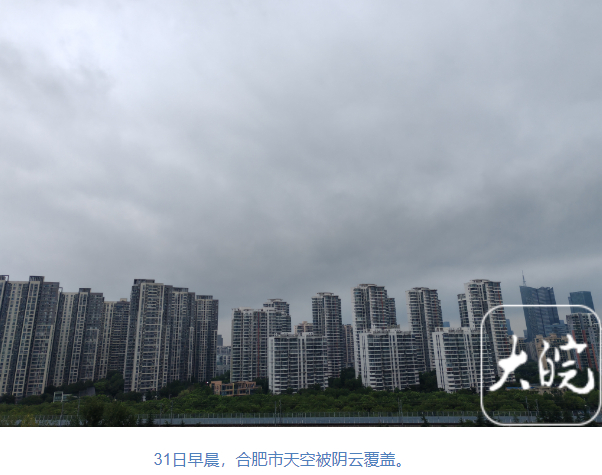 【#台风竹节草携风带雨直奔安徽#】7月31日一早，气象部门发布预报，受台风“竹节