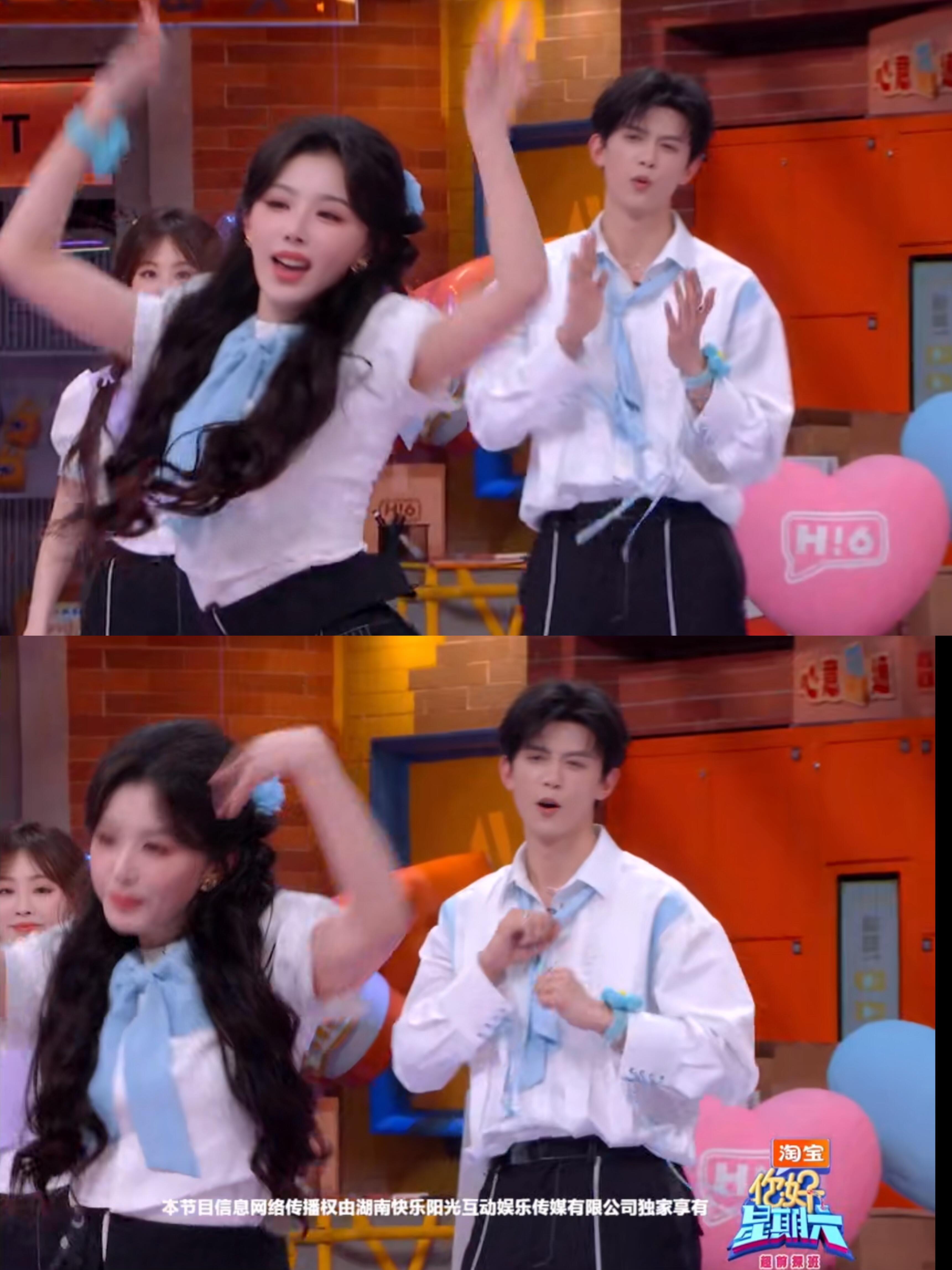 邓凯：善变的女人，才夸完我没多久（委屈）孔雪儿：没事没事，进步了（应该很好哄的吧