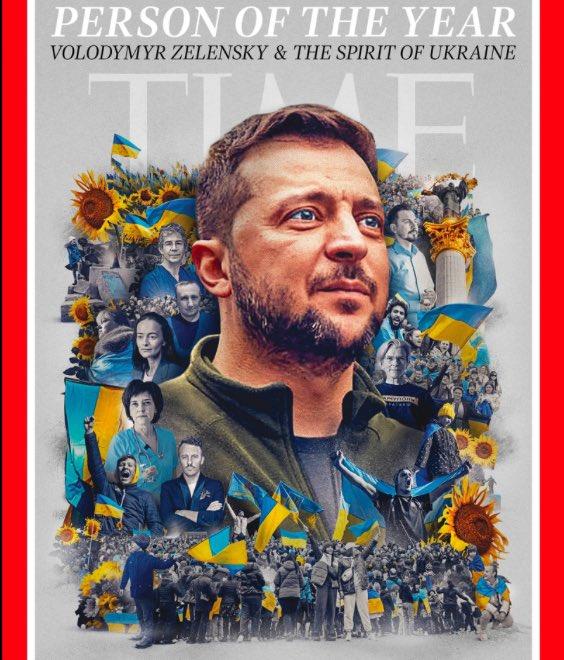 美国国际开发署向《时代杂志》支付400万美元，以评选泽连斯基为2022年“年度人
