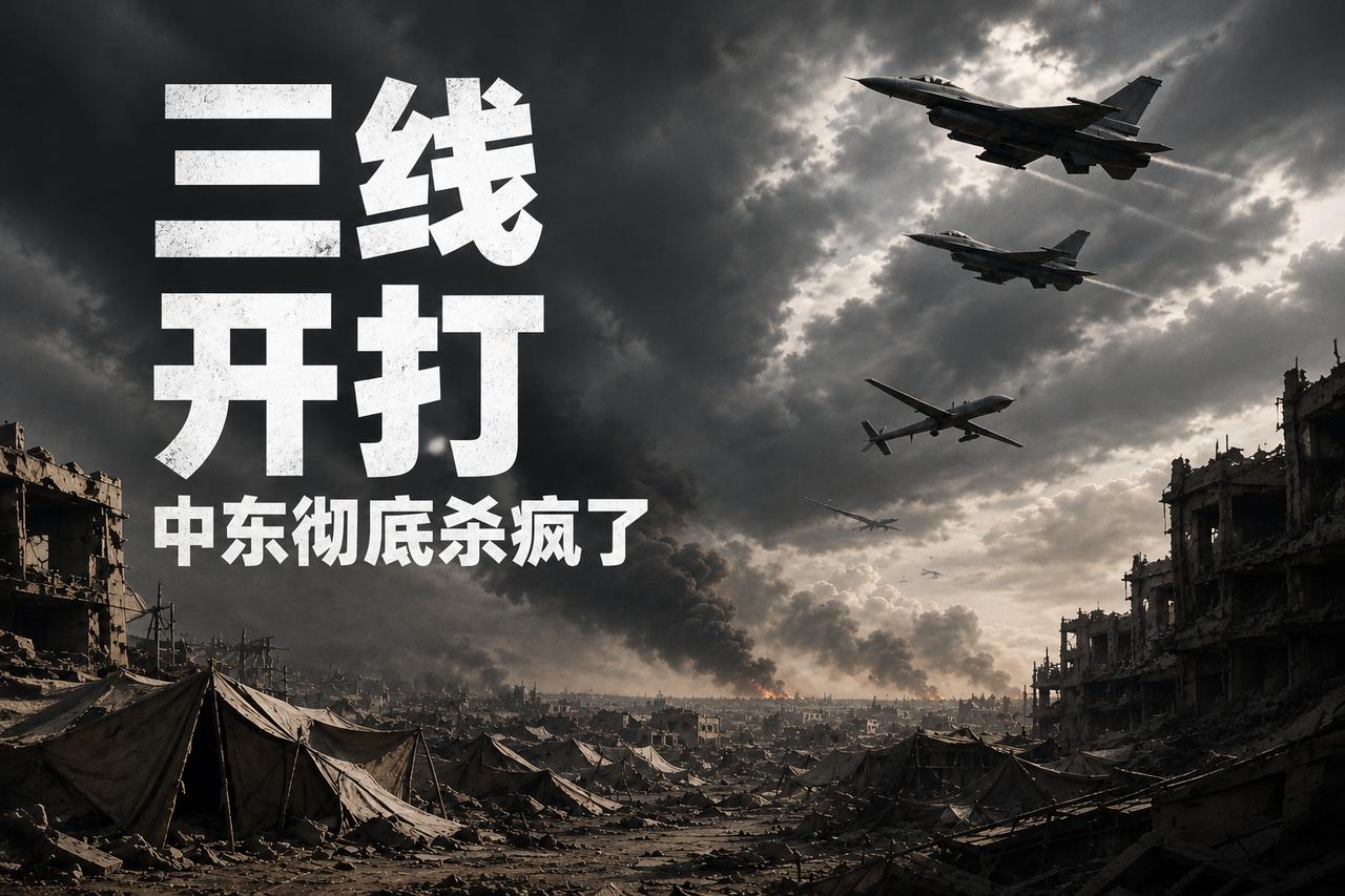 什么？你说中东又炸锅了！以色列彻底杀红了眼，苏丹变成了无人机的屠宰场，也门更是上