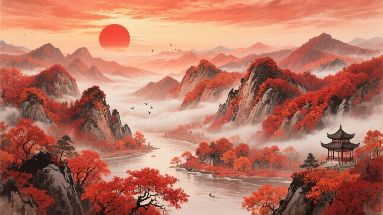 江山如此多娇！引无数英雄竞折腰！