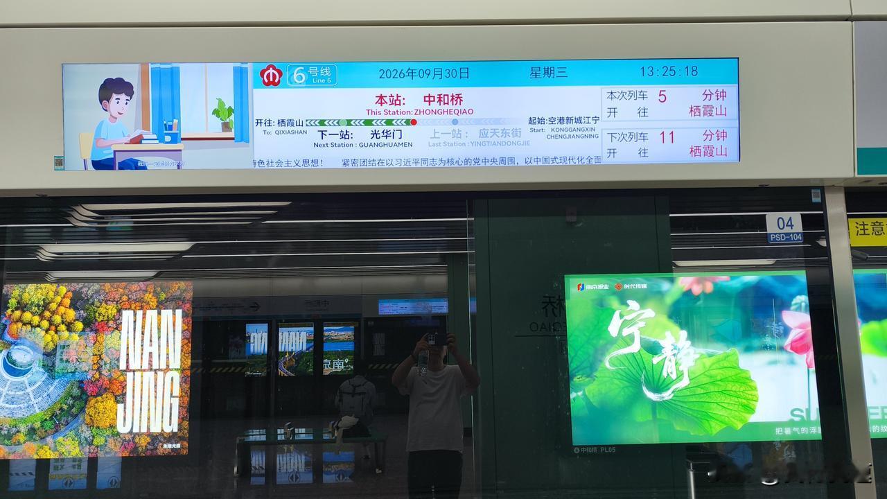 之前赶早班机坐S1从禄口机场往市区走，坐到南京南站准备转线去栖霞山看红叶，刷乘车