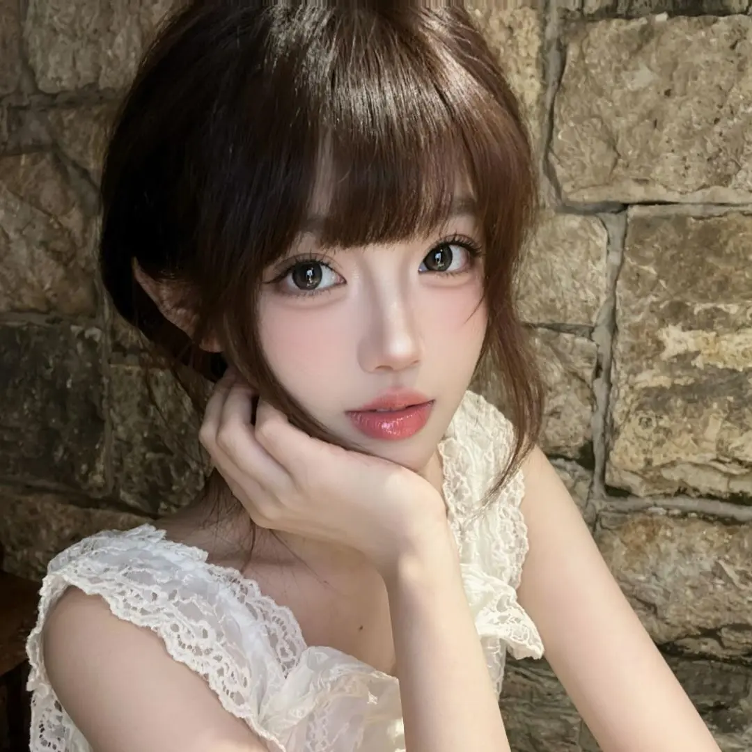 AI清新少女写真 ai创作 写真照