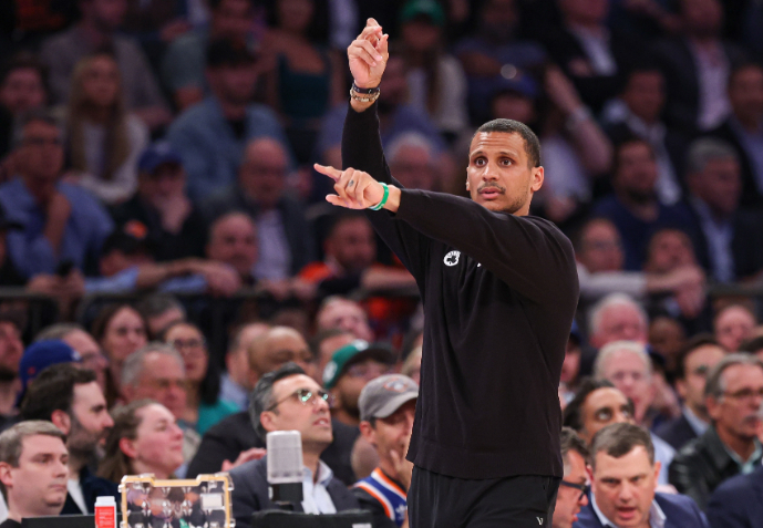 NBA季后赛首轮G3，凯尔特人108-100战胜76人。赛后，马祖拉接受了采访。