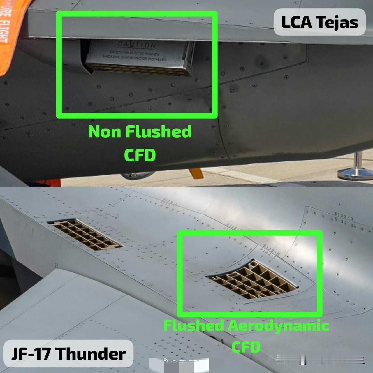 三哥的“坠机王者”光辉战机，这机身箔条干扰装置竟然完全没考虑空气阻力，妥妥的一股