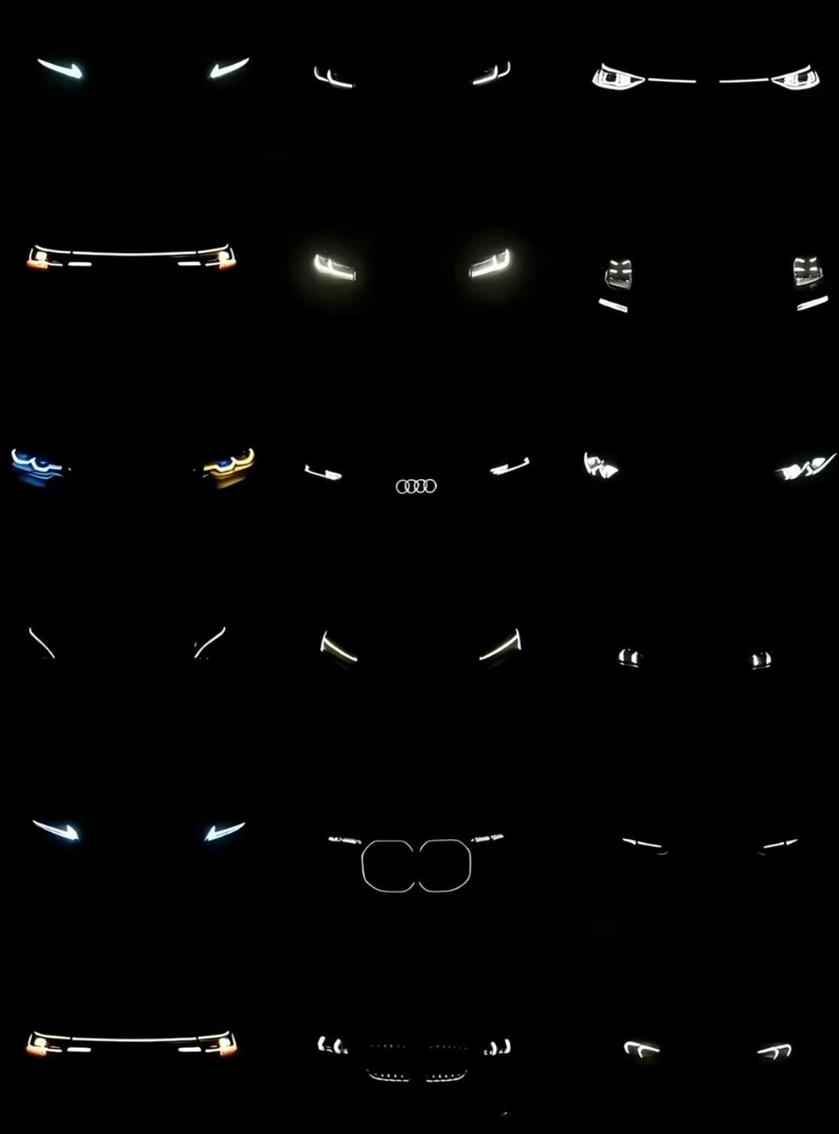 日间行车灯大全🤩🤩🤩你能认出几款？哪个辨识度最高？ 