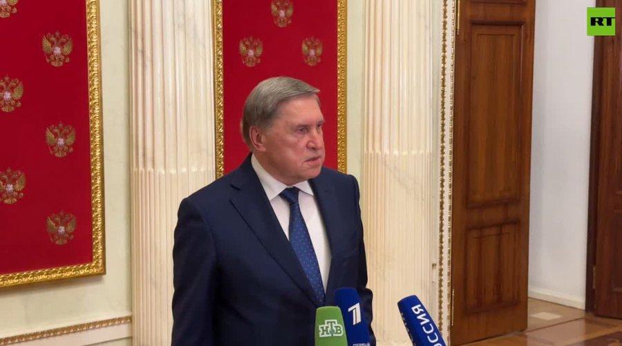 突发：美俄会晤刚刚结束：普京的助手乌沙科夫表示，双方在领土问题上尚未达成任何妥协