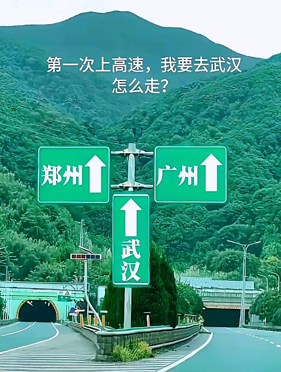 三条高速路标摆在眼前，直奔武汉却把新手司机彻底绕晕

高速出行指南 开车新手