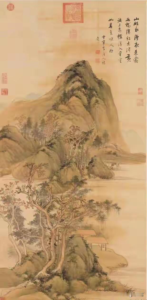 晚明董其昌《画禅室随笔》提出，借用禅宗南北宗划分山水画。南宗以王维为祖，董源巨然