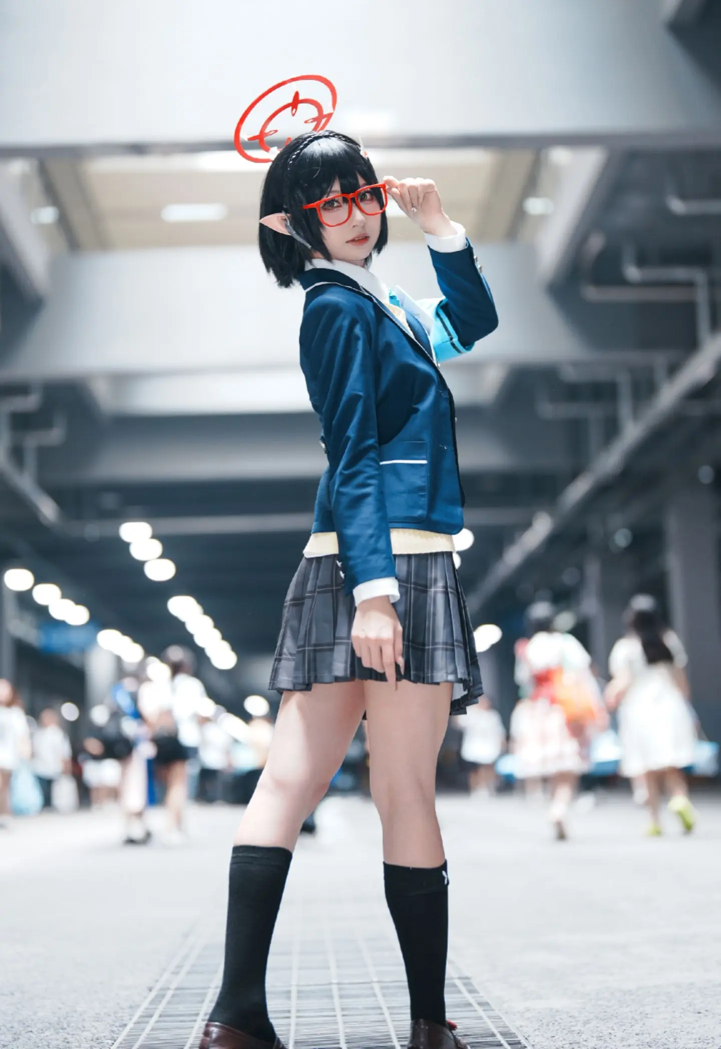 肉腿了解一下  漫展养眼造型大赏 一种很新的cosplay cospl...