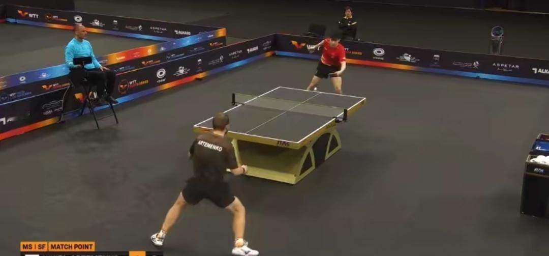 黄友政3-1力克黑马 晋级2026WTT支线赛多哈站男单决赛乒乓球国乒 2026