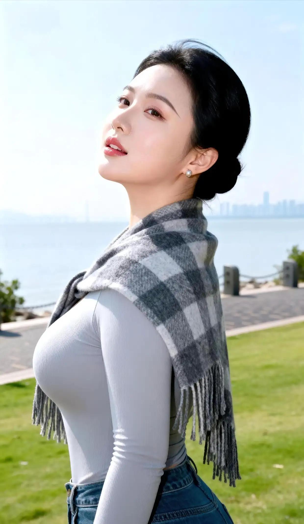 红尘自适
遍履红尘韵自韶，
轻抛稚色见柔娇。
不期情重缘方至，
且守心宁境自超。