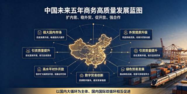 中国未来五年商务高质量发展的蓝图