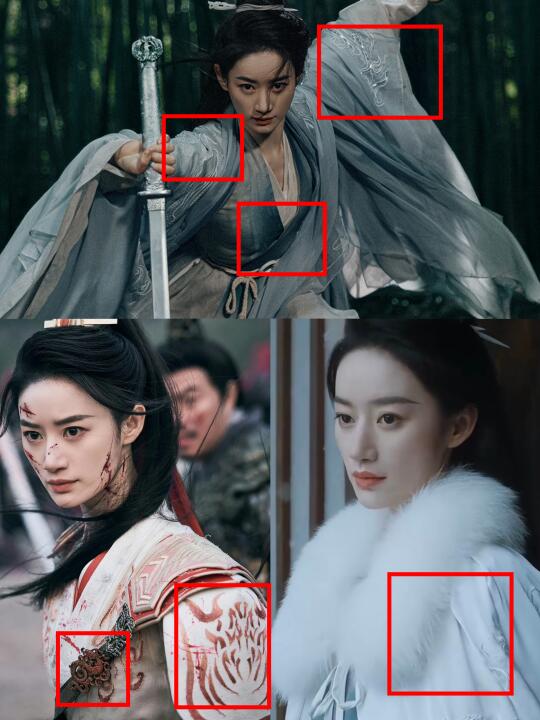 原来女将军的衣服就暗示了结局！