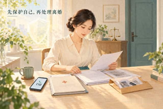 被家暴后想结束婚姻，报警、取证与离婚该怎样衔接？