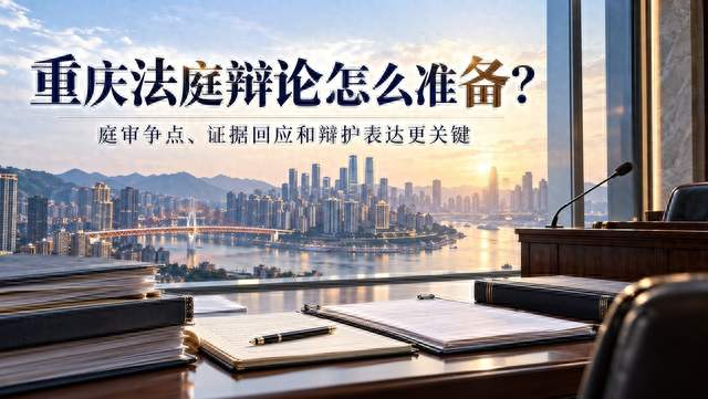重庆法庭辩论律师怎么选？庭审争点、证据回应和辩护表达更关键