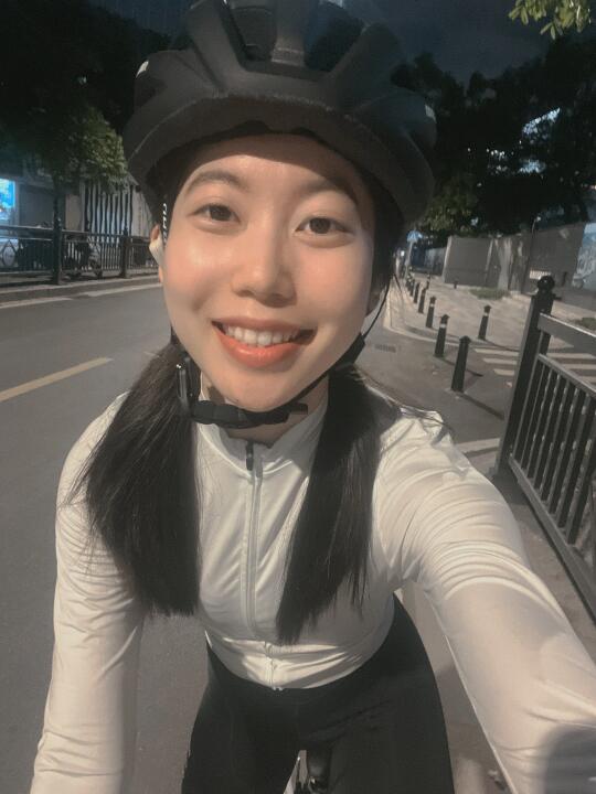 从此骑行圈又新增一枚女骑🚴🏻‍♀️