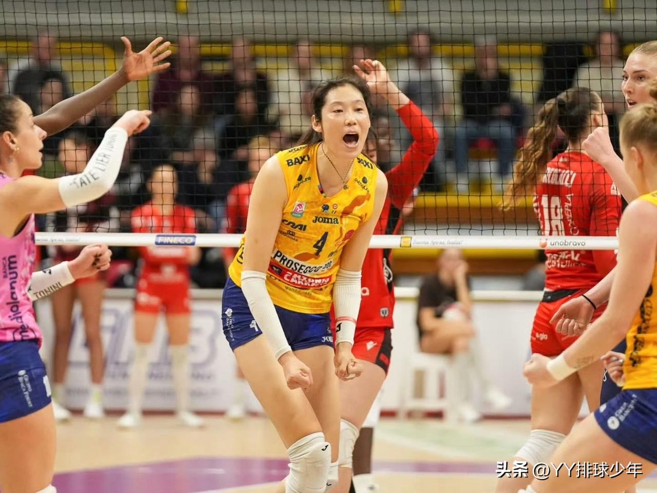 朱婷为什么能成为第一主攻朱婷[超话]朱婷留洋第七季科内利亚诺
💛科内利亚诺喜讯