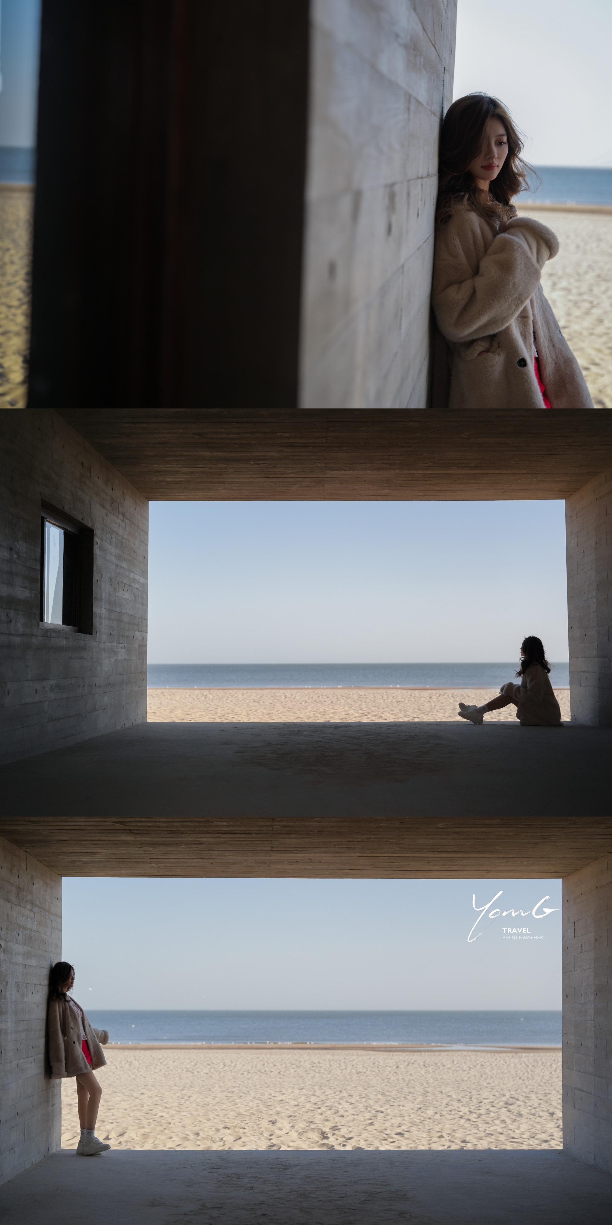 阿那亚旅拍日记.冬日看海 孤独且浪漫。