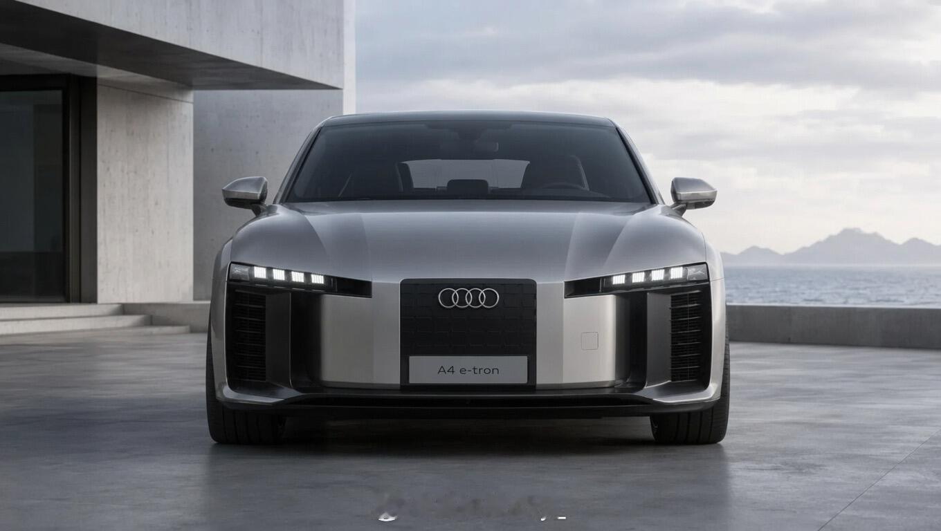 大v聊车 全新奥迪A4e-tron ，它将于2028年以全新一代车型回归.旅行版