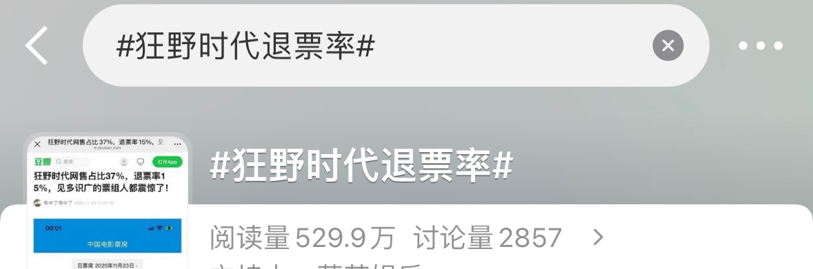 易烊千玺粉丝和朱一龙粉丝因为狂野时代退票率在沟通这俩人不是还合作了新电影吗😂 