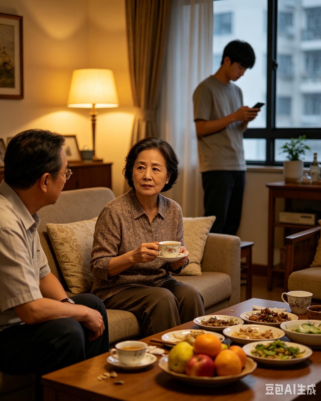 我儿子谈了个女朋友，姑娘在银行上班，比我儿子小两岁，人长得好，工作也稳，我本来挺