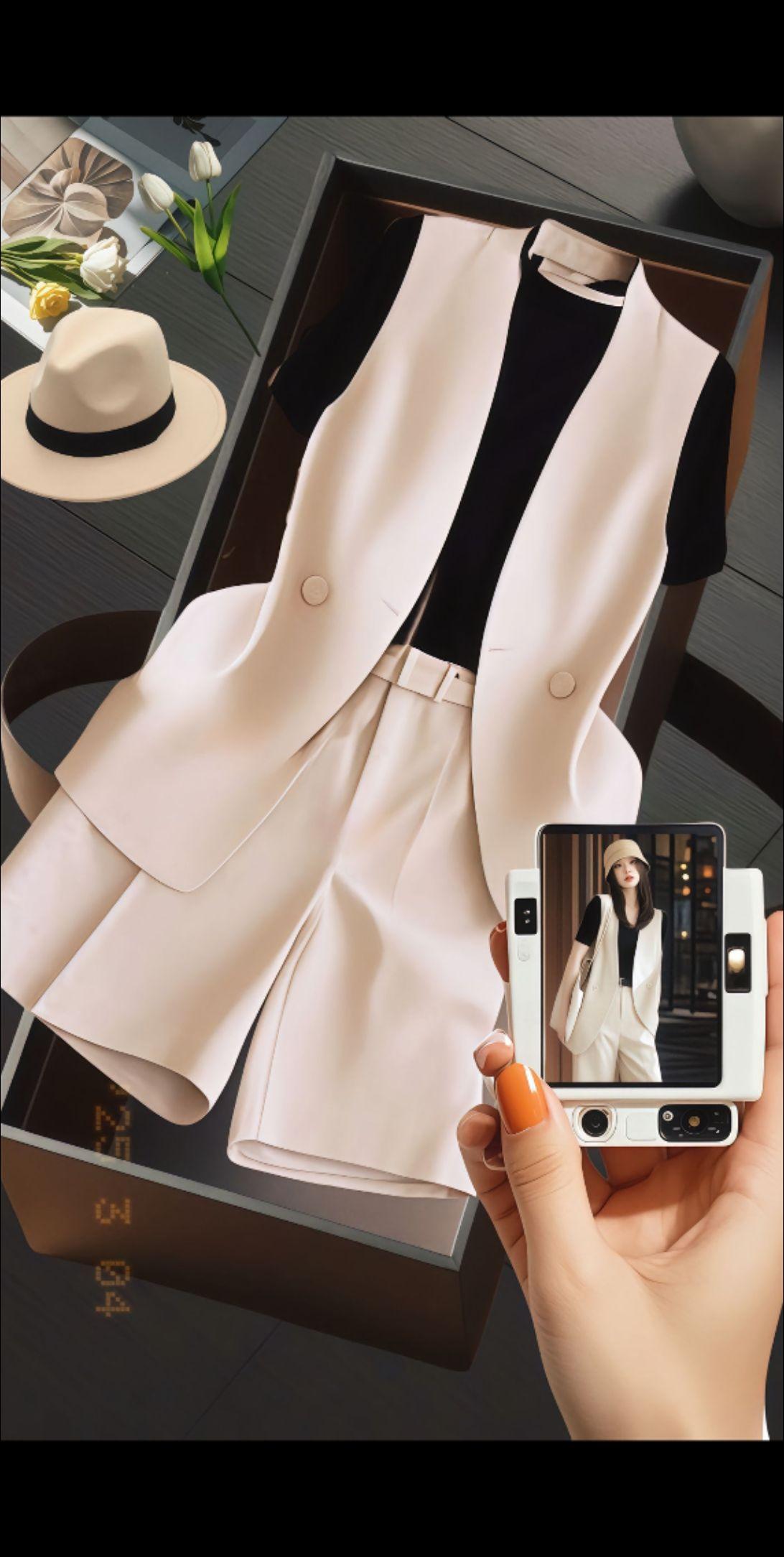 这套早春中式套装，简直是时尚界的王炸！我一穿上身，就被镜子里的自己惊艳...