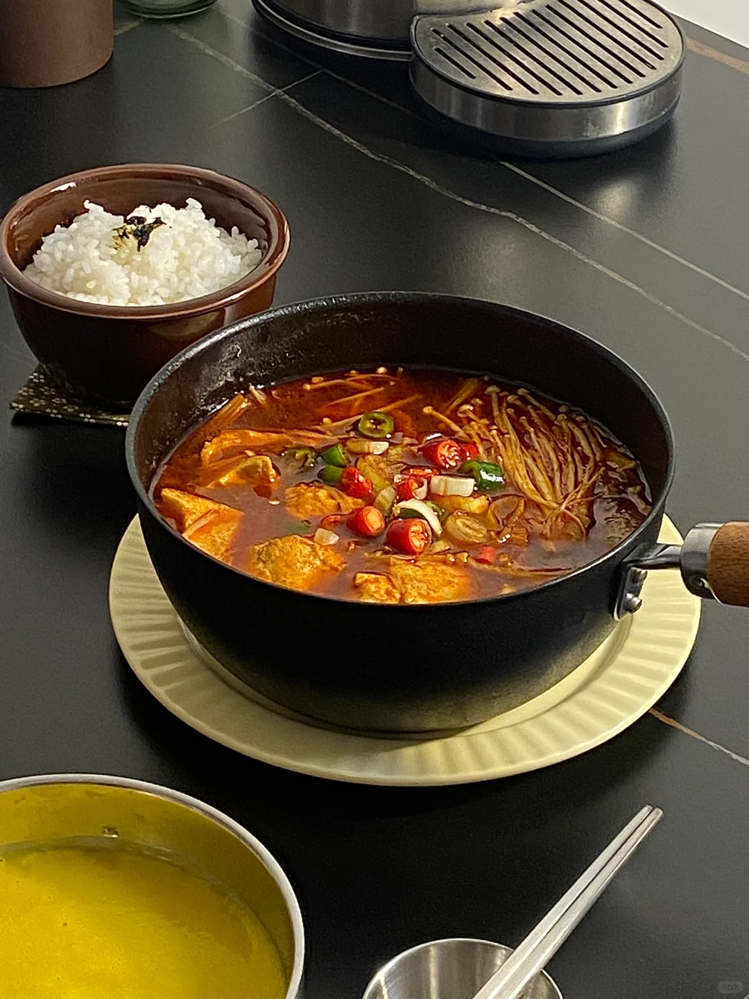 韩式辣豆腐汤 好下饭🥢