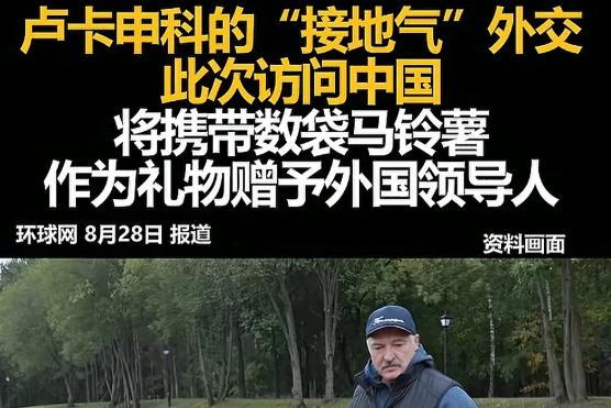 白俄罗斯总统访问中国，带了数袋马铃薯。

不过我国也不缺马铃薯，那为什么白俄罗斯