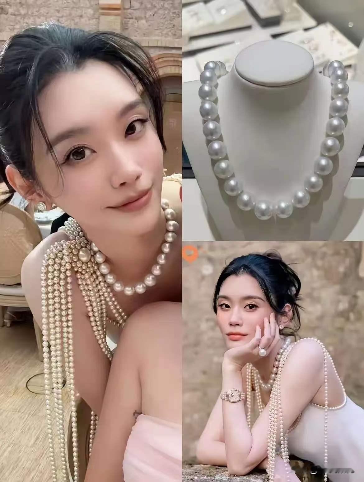 我翻了半天奚梦瑶的硬照，
确实没get到她五官哪里惊艳，
但人家那身材比例不是吹