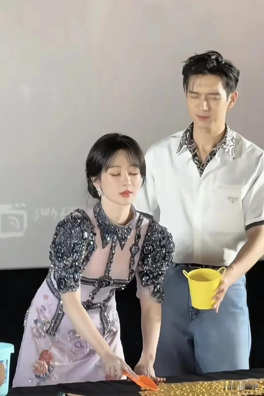 杨紫太可爱了
