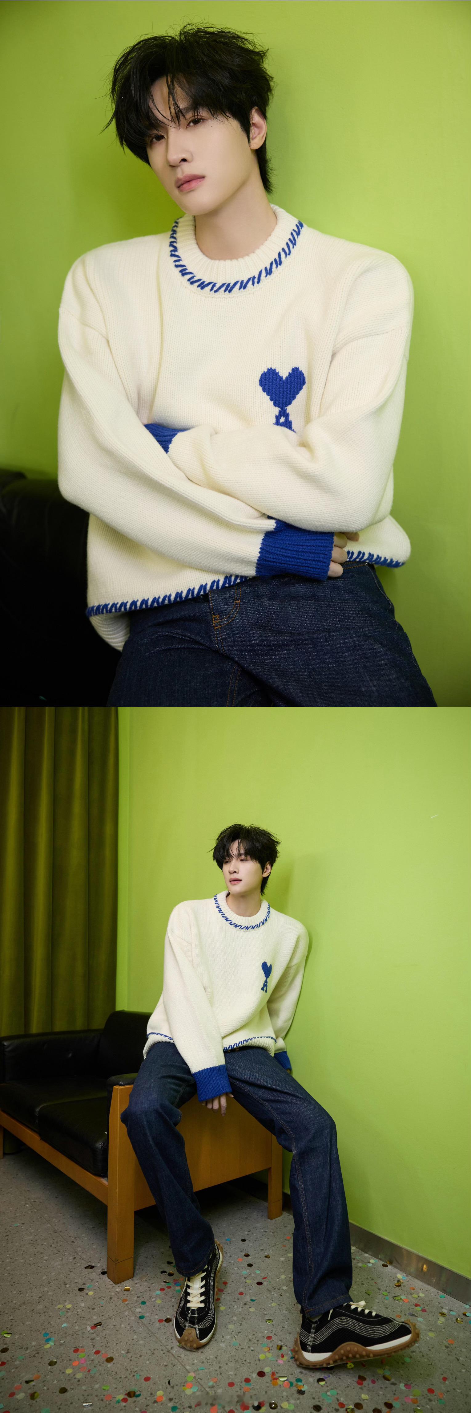 展轩今日份新鲜营业 毛衣鲨满满的冬日男友气息