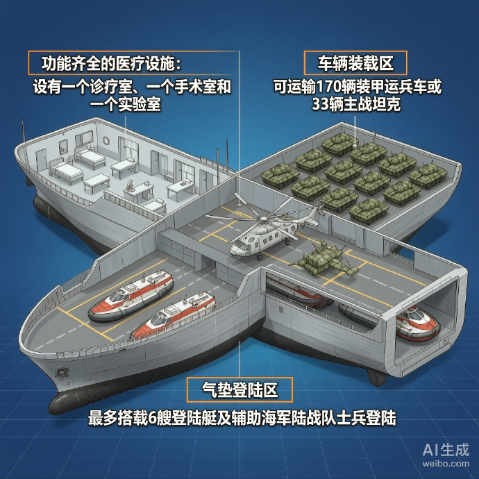 军事ai新视野 荷兰/西班牙“鹿特丹”级船坞登陆舰“鹿特丹”（Rotterdam