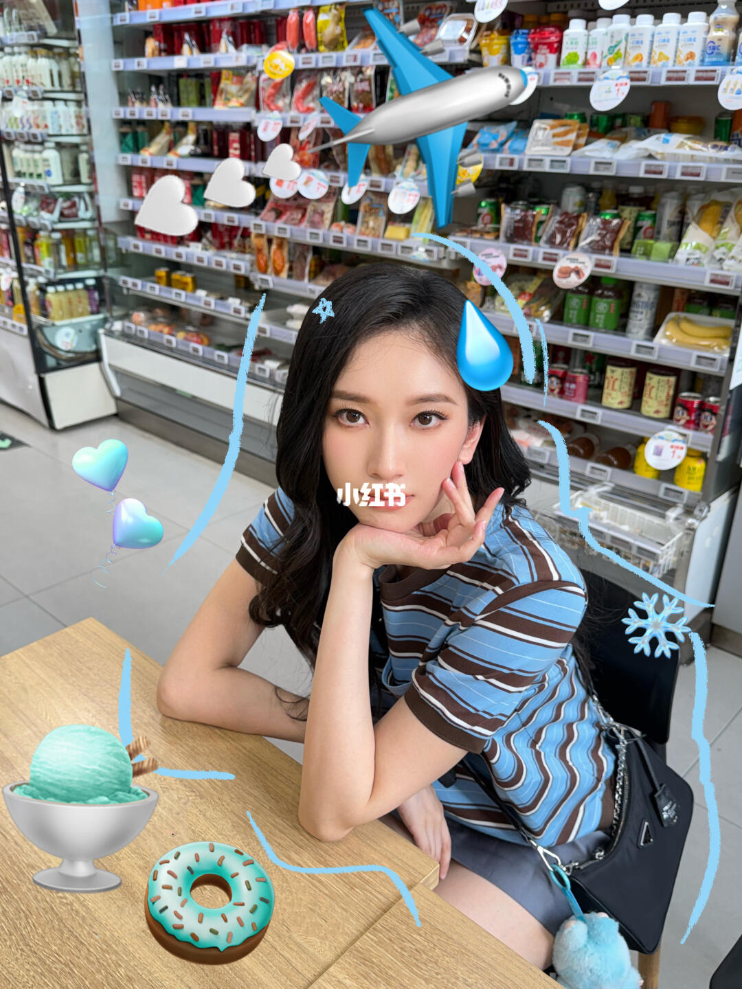 🍦便利店拍照姿势大公开🍧