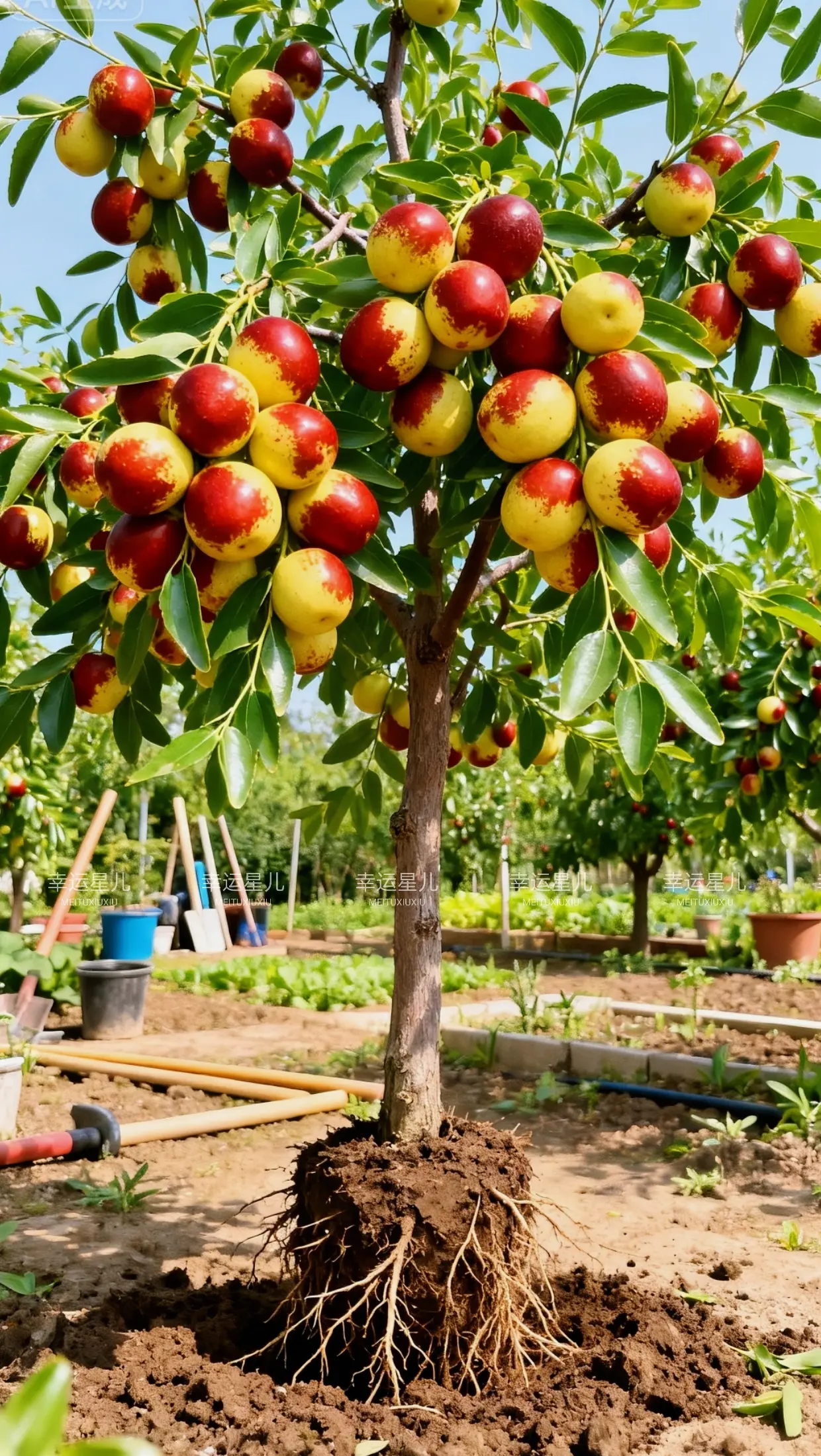 优质农产品助农我的乡村生活乡村振兴行动 冬枣树苗
