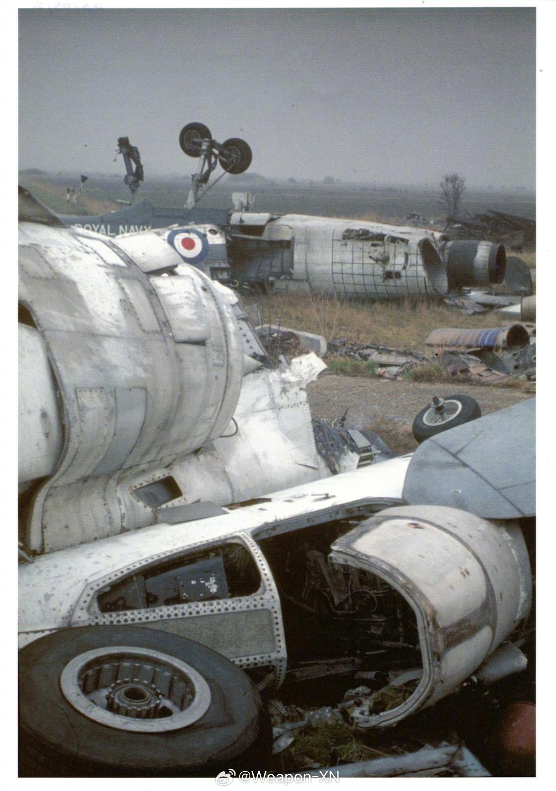 #兵器影像[超话]# XR219，唯一飞行的TSR2。 ​​​