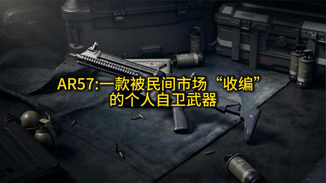 AR57：一款被民间市场“收编”的个人自卫武器