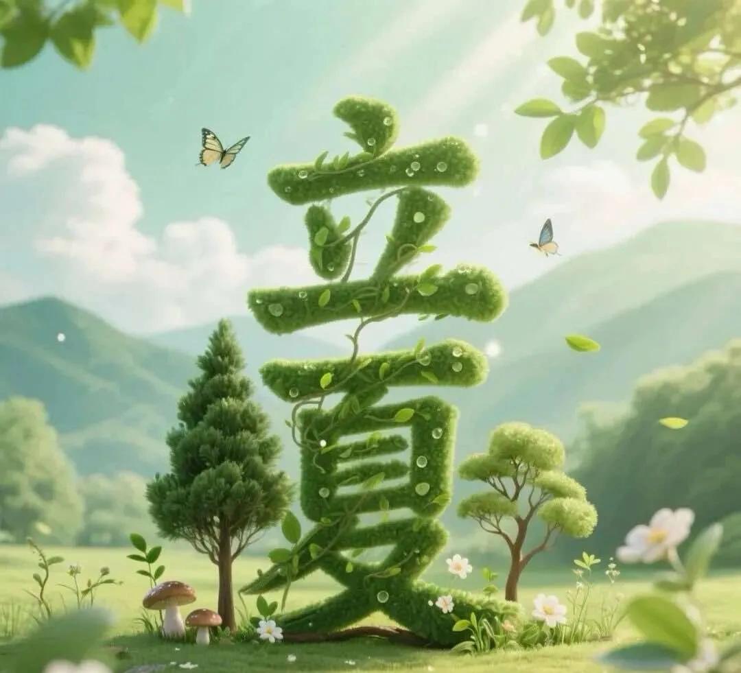 万物生长，夏日始盛
告别春日的温柔，奔赴夏日的热烈
山野、清风、绿意
皆是初夏独