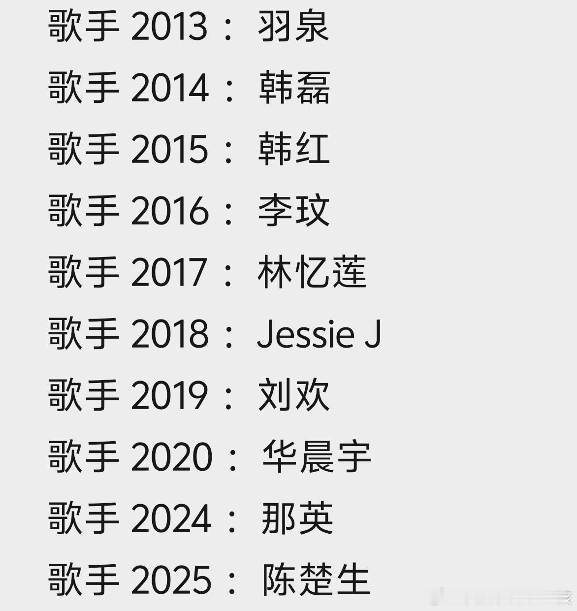 那英含金量是历届歌王最高的？[摊手] ​​​