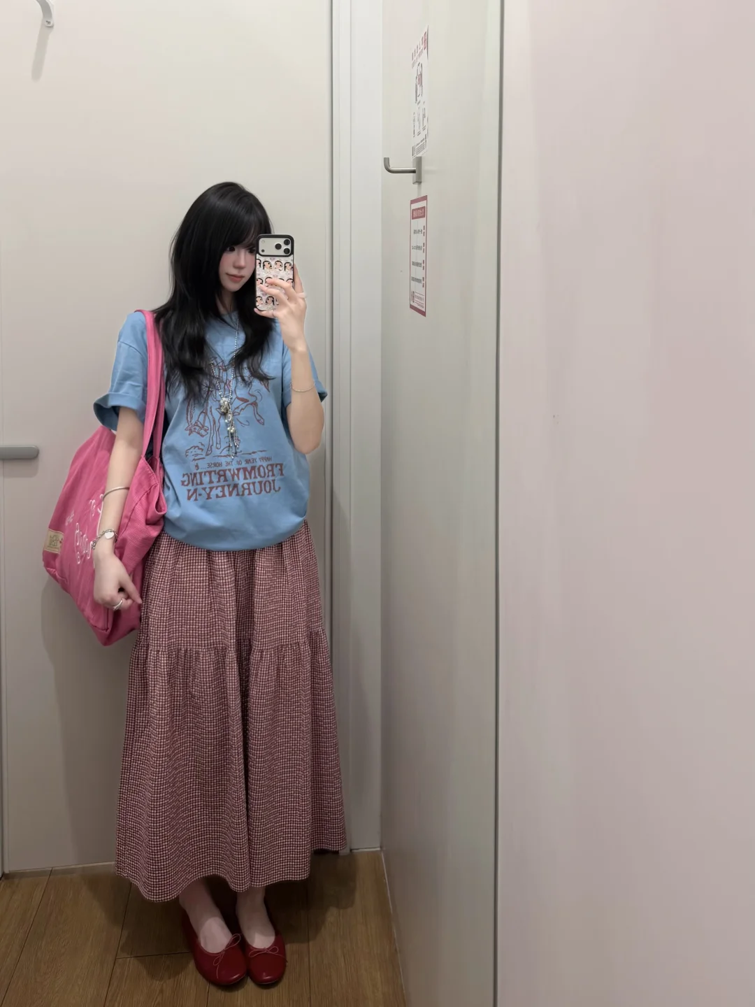 优衣库夏日爆改bm？💕粉蓝叠穿好少女好韩啊