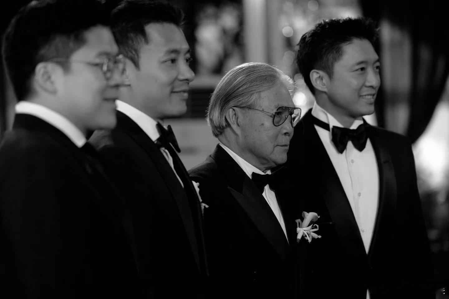 霍启仁妻子公开婚礼现场照哦豁，果然是大家族的婚礼，看起来就很令人向往！！太美了！