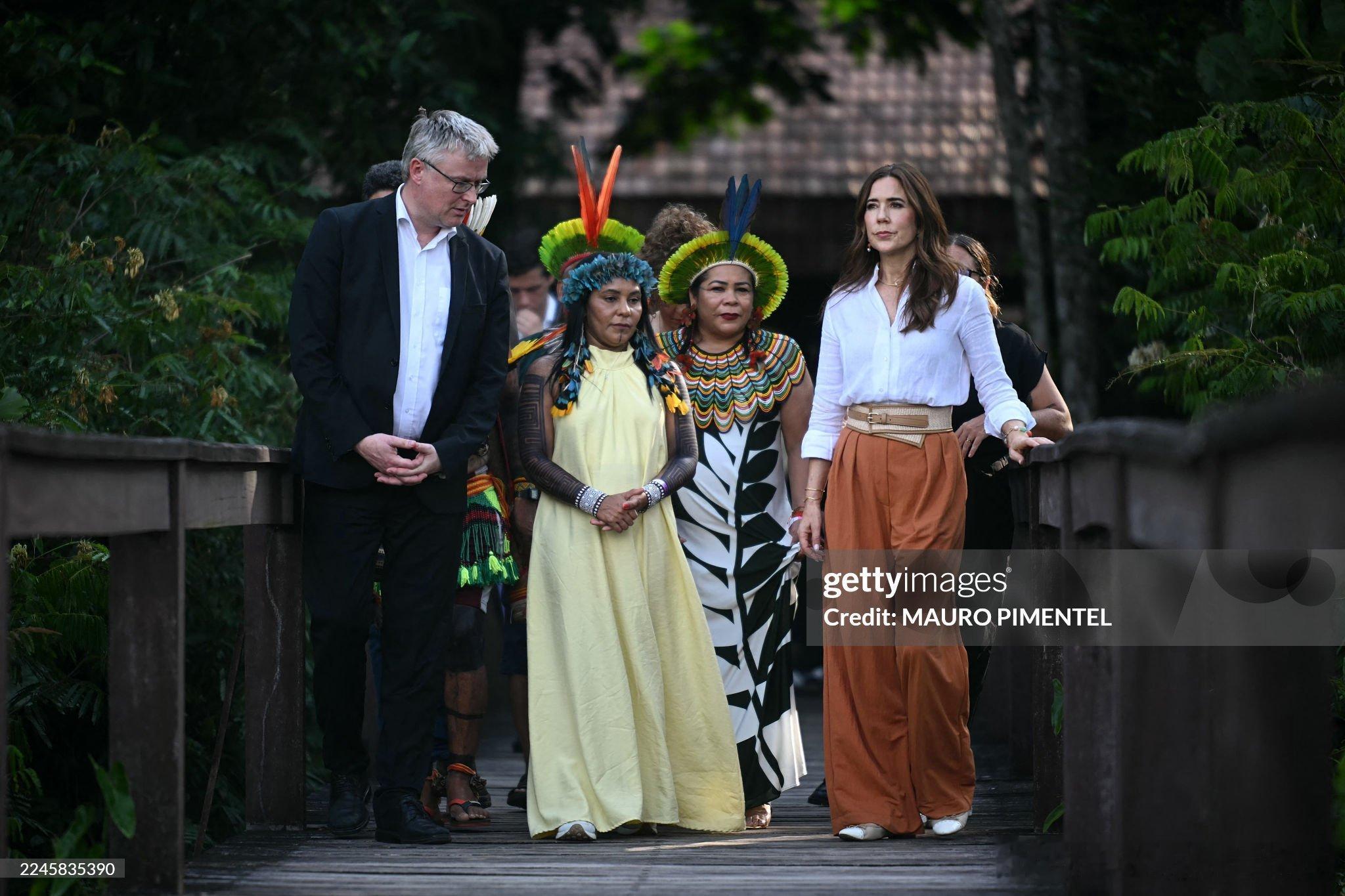 2025.11.12 丹麦王后玛丽继续访问巴西和出席联合国气候变化大会（COP3