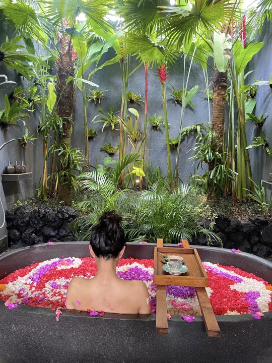 🌸巴厘岛｜乌布雨林鲜花浴Spa天花板💆🏻‍♀️
