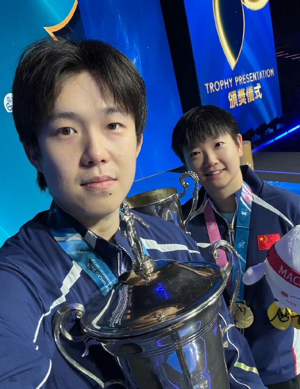 最好的莎头组合孙颖莎&王楚钦继续顶峰相见