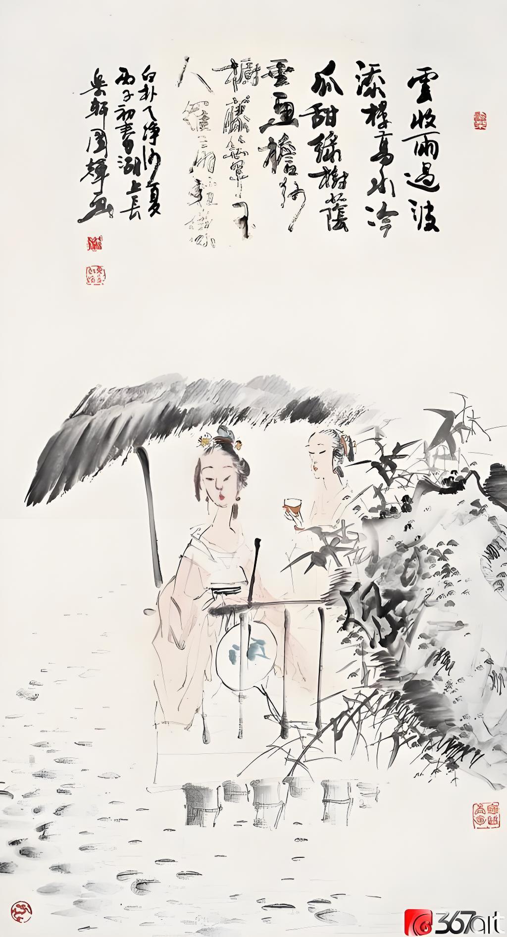 上联：云收雨过愁依旧
下联：[比心]

网络图片/诚谢侵删