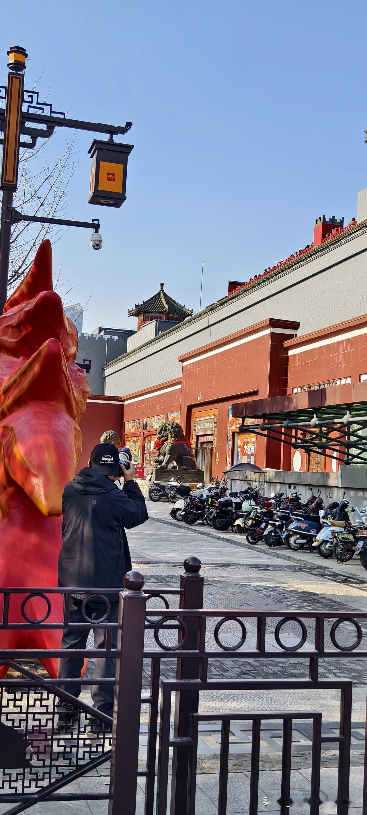 闯入镜头的摄影师