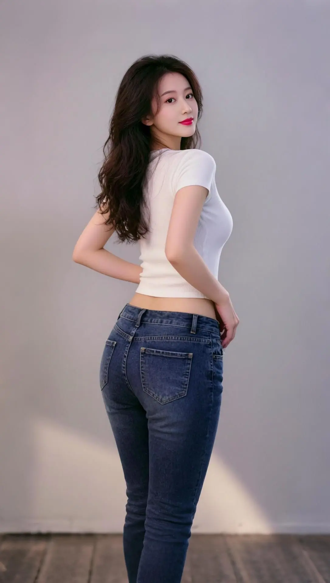 AI妩媚回眸写真 随变ai随便玩