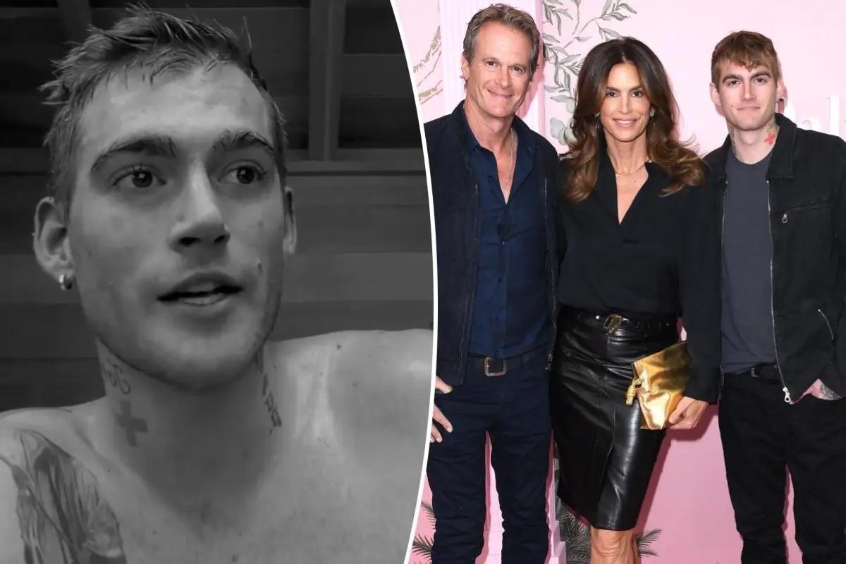 26岁的普雷斯利·格伯（Presley Gerber），超模辛迪·克劳馥与富商兰